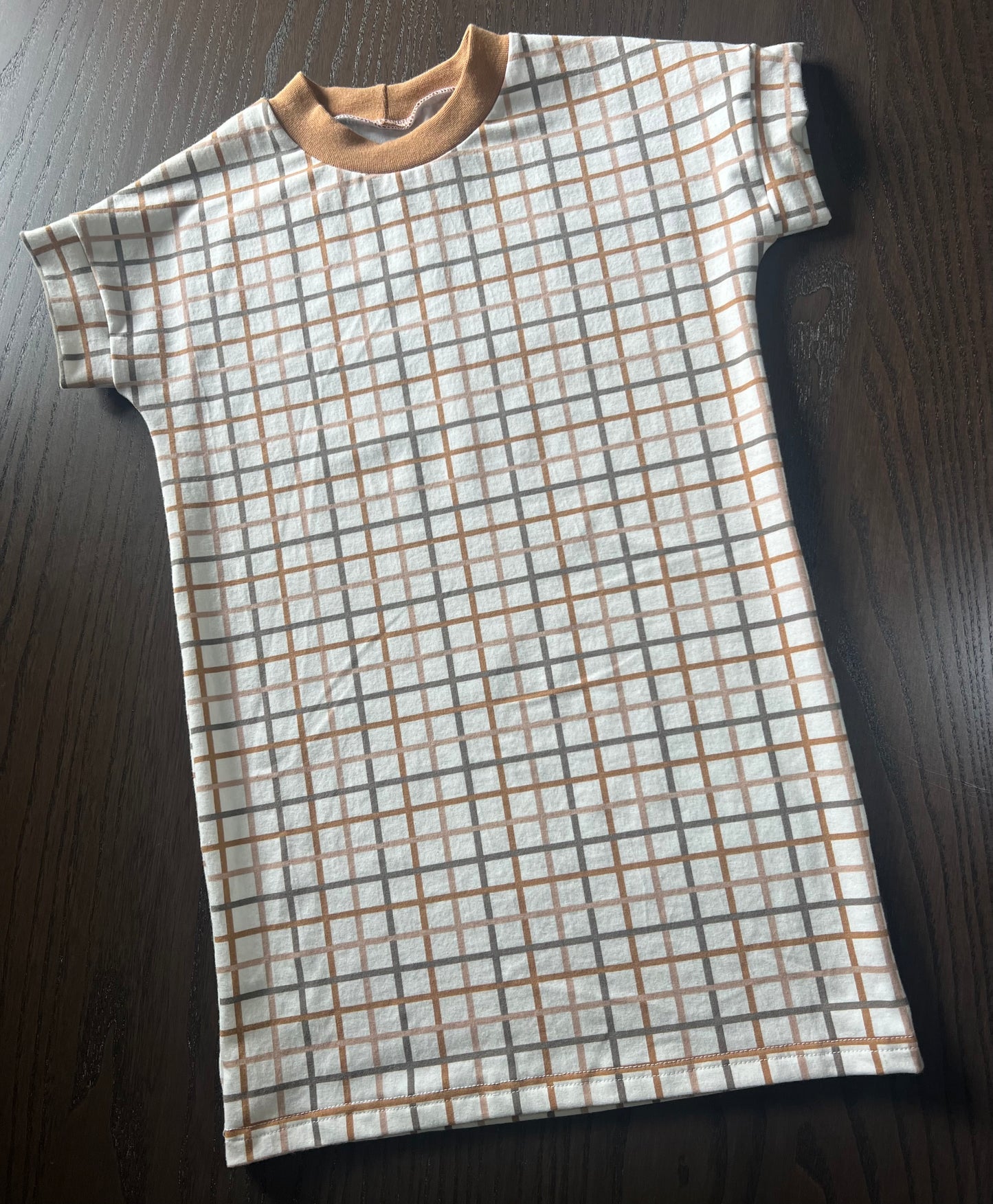 Toffee Griddles Boxy Dress