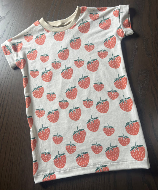 Strawberry Boxy Dress