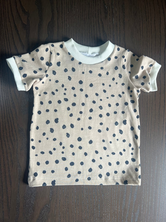 Tan Dots Tee