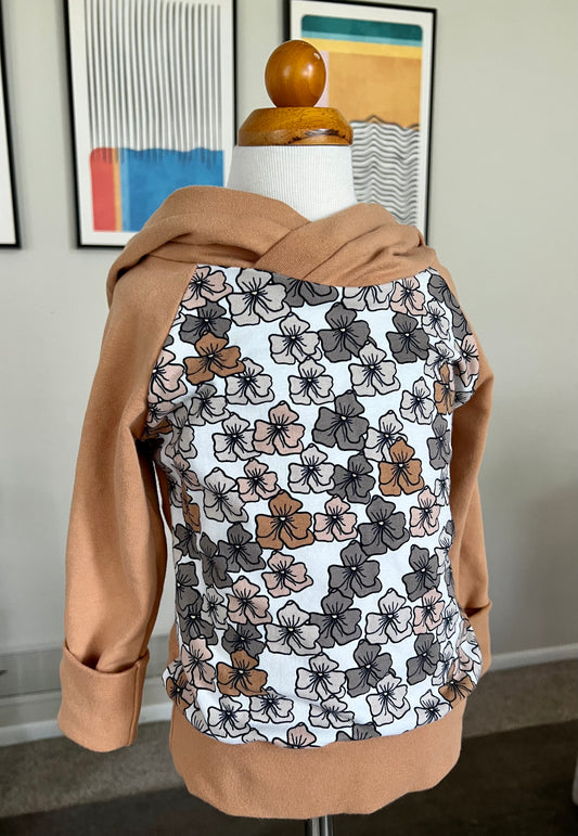 GWM Toffee Floral Hoodie